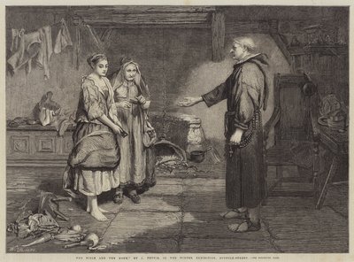 聖書と僧侶 作： John Pettie